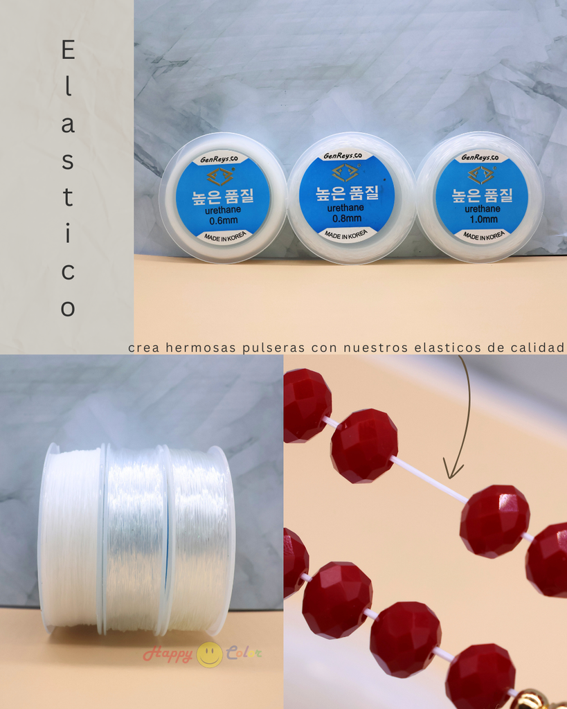 Rollo de Elastico 0.6mm
