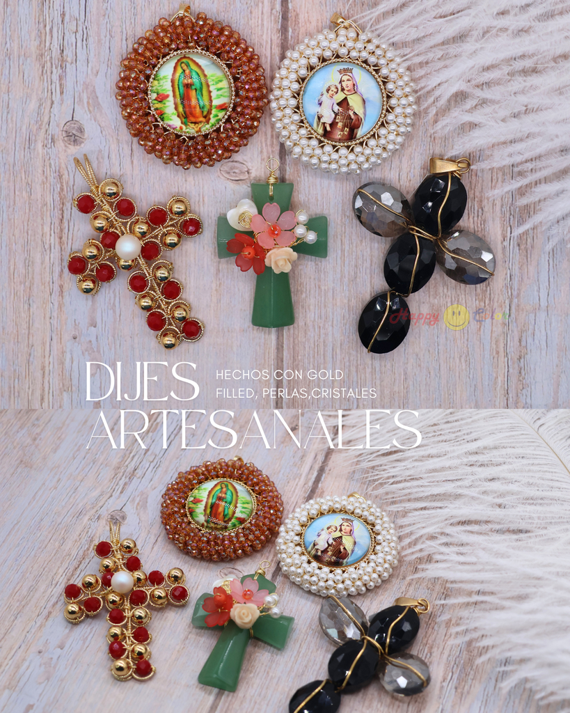 Dije de Virgen Artesanal