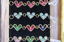 Dije de 3 corazones - Goldfilled 