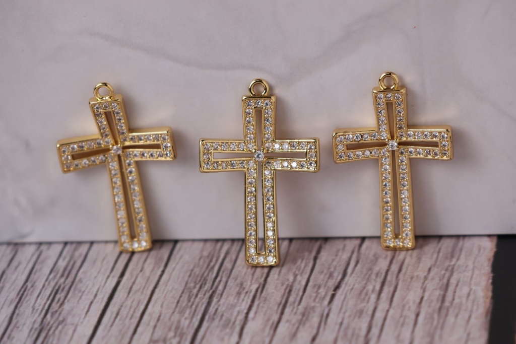 Dije de Cruz - Goldfilled