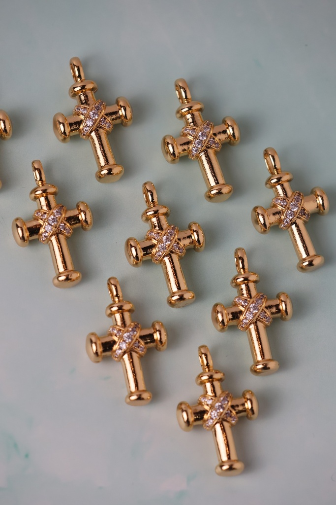 Dije de Cruz - Goldfilled