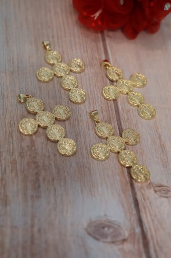 Dije de Cruz - Goldfilled 