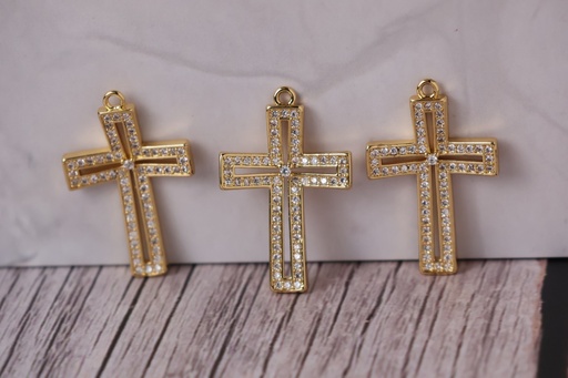 Dije de Cruz - Goldfilled
