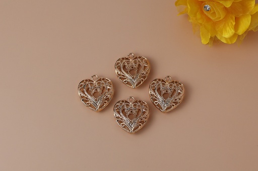 Dije de Corazon - Goldfilled